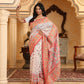 Shree Shyam Fashion Linen Cotton(Woven Work) Multicolour Saree
