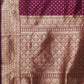 Anouk Woven Design Zari Silk Blend Banarasi Saree | Swadesiicart