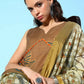 Ahalyaa Women's Brown Colour Cotton Blend Digital Printed Kurta Palazzo Set With Dupatta | Swadesiicart