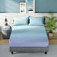 Nautica Bradford Green & Blue 160 TC Pure Cotton King Bedsheet & 2 Pillow Covers - Swadesiicart