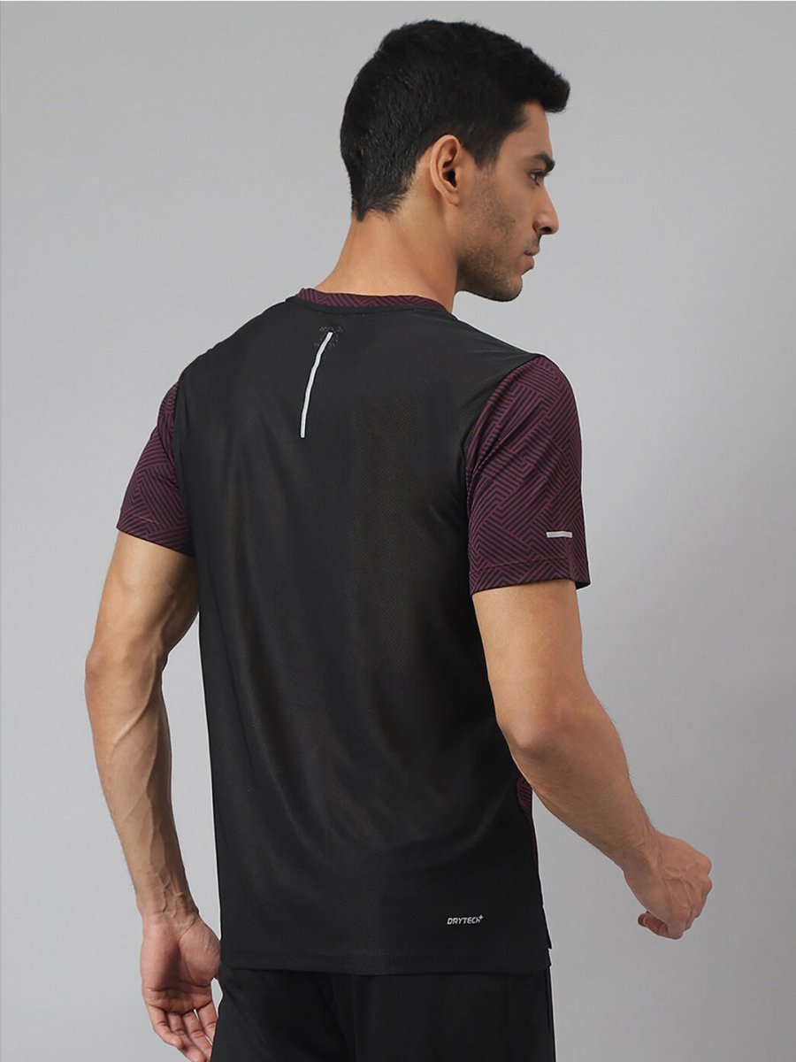 Alcis Drytech+ Anti-Static Slim-Fit Round Neck Running T-Shirt | Swadesiicart