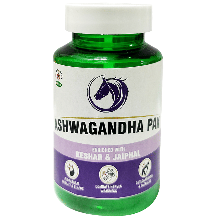 Chirayu Ashwagandha Pak Enriched with Keshar & Jaiphal | Swadesiicart