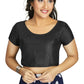 Aastha Fashion Women's Black Art Silk Designer Festive Wear Readymade Blouse