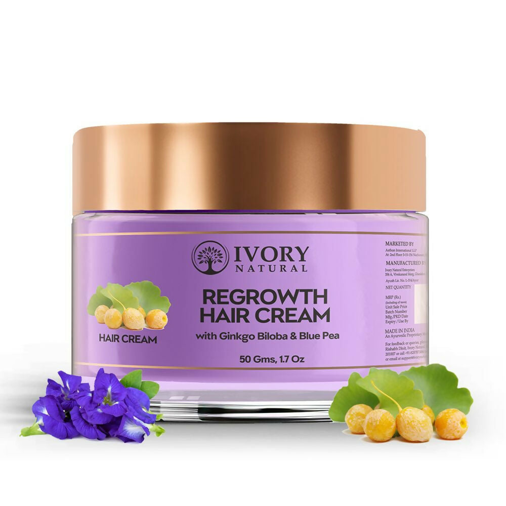 Ivory Natural Hair Growth Cream For Stronger, Healthier Hair | Swadesiicart