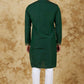 Bluesaanchi Men's Sunshine Handwoven Embroidered Castleton Kurta Set | Swadesiicart