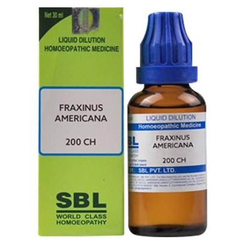SBL Homeopathy Fraxinus Americana Dilution | Swadesiicart
