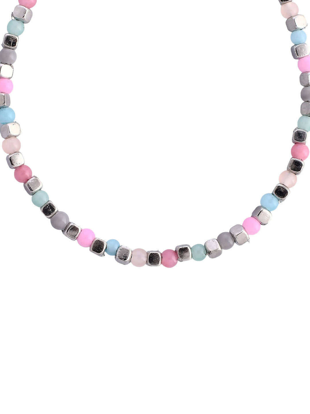 VOJ Women Multi Color stainless steel Anklet - Swadesiicart