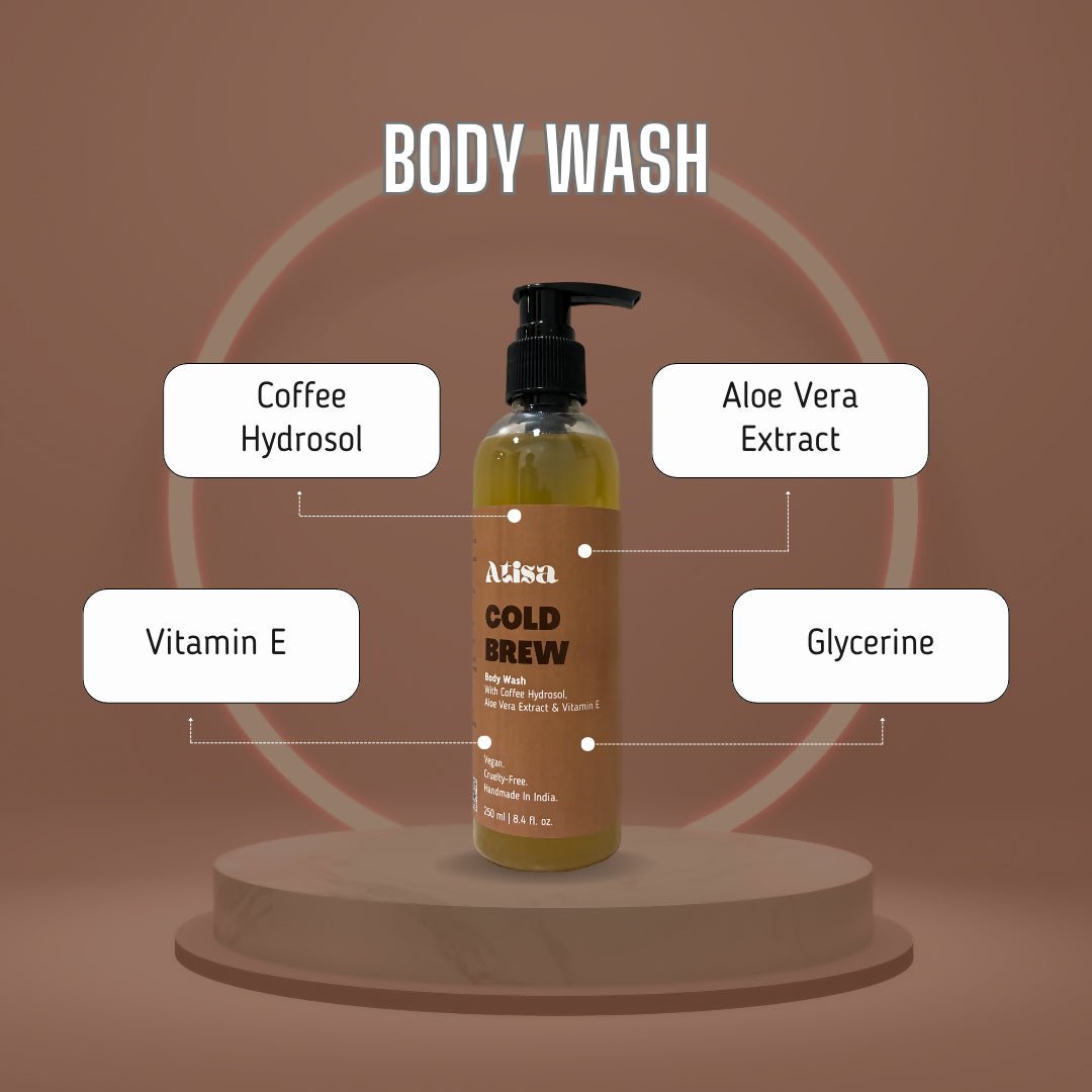 Atisa Cold Brew Body Wash | Swadesiicart