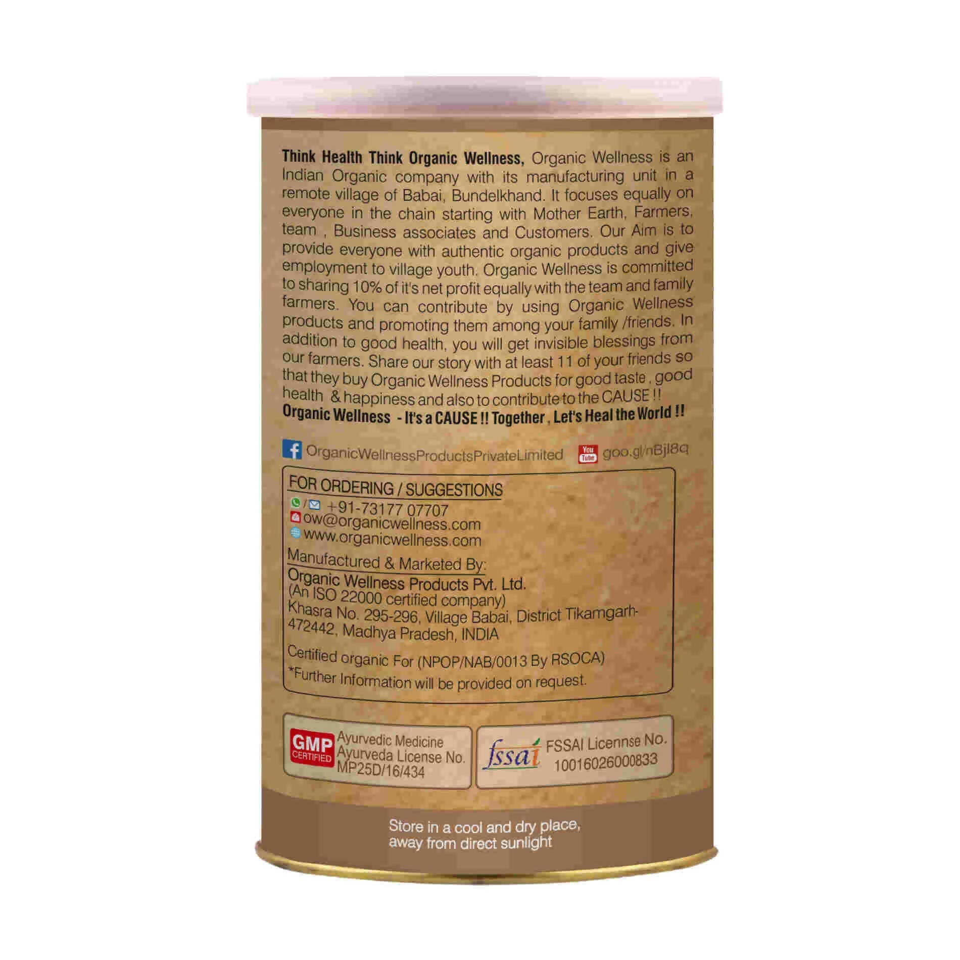 Organic Wellness Flax Seeds - Swadesiicart