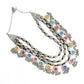 Mominos Fashion Johar Kamal Handicraft Finish Kundan Work Long Necklace For Women (Multi) | Swadesiicart