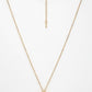NVR Women's Rose Gold Heart Shape American Diamond Metal Chain | Swadesiicart