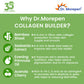 Dr. Morepen Biotin+ Advanced Tablets and Natural Collagen Builder, Orange Berry Flavour Combo - Swadesiicart