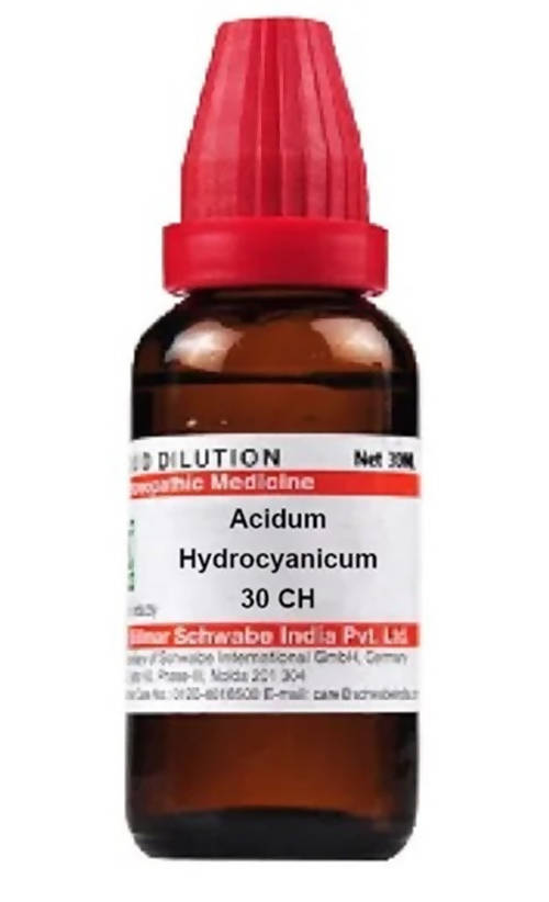 Dr. Willmar Schwabe India Acidum Hydrocyanicum Dilution - Swadesiicart