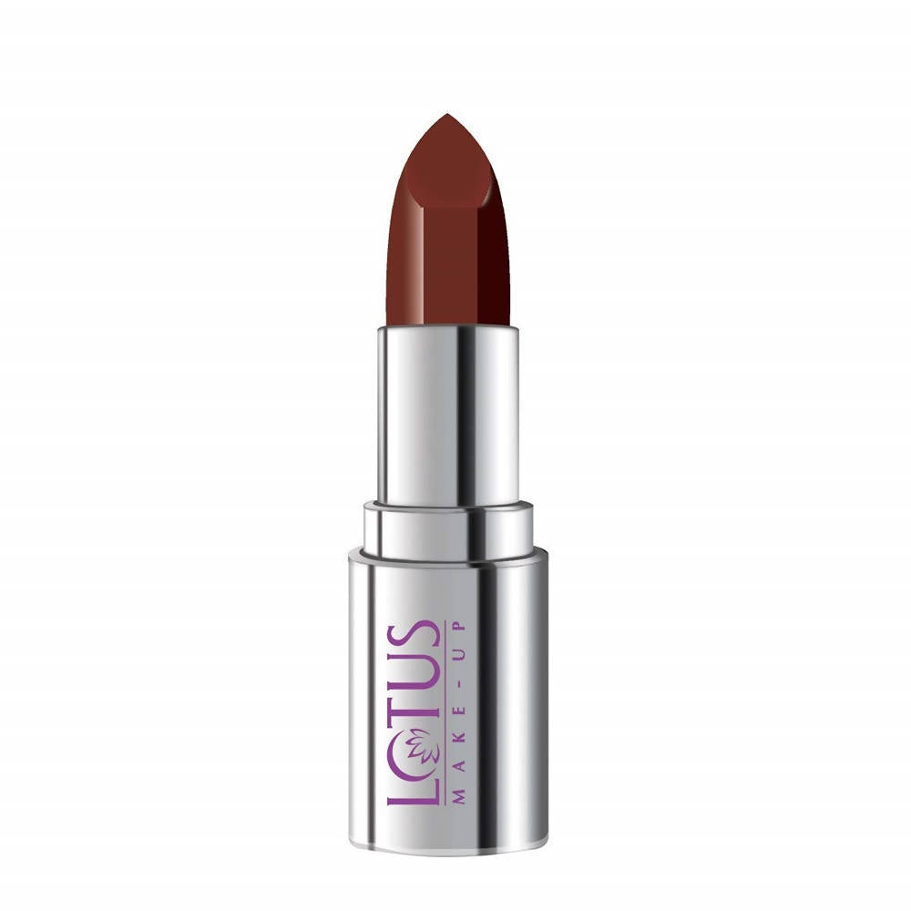 Lotus Make-Up Ecostay Butter Matte Lip Color - Nutty Brown (4.2 Gm) - Swadesiicart