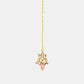 Ruby Raang Gold Polished Pink Kundan Maang Tikka | Swadesiicart