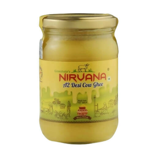 Gowshala's Nirvana A2 Desi Cow Ghee | Made From A2 Desi Cow's Milk | Premium Desi Ghee | Swadesiicart