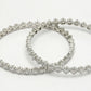 NVR Women's Set of 2 Silver-Plated CZ Stone-Studded Handcrafted Bangles - Swadesiicart