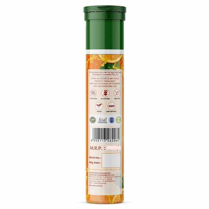 Himalayan Organics Vitamin-C Orange Flavour With Amla & Zinc Tablets | Swadesiicart