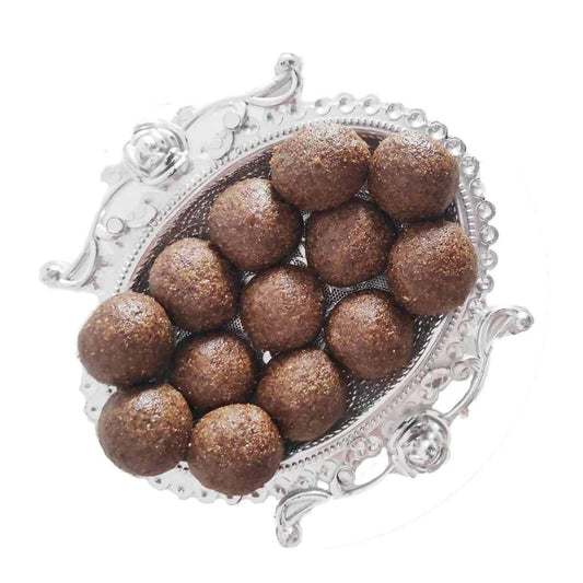 Govi’s Organic Foods - Jaggery Flax seed Ladoo (Avisa) | Swadesiicart