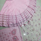 Jyoti Fashion Dreamy Baby Pink Silk Thread with Paper Mirror & Cut work Lehenga Choli with Dupatta | Swadesiicart