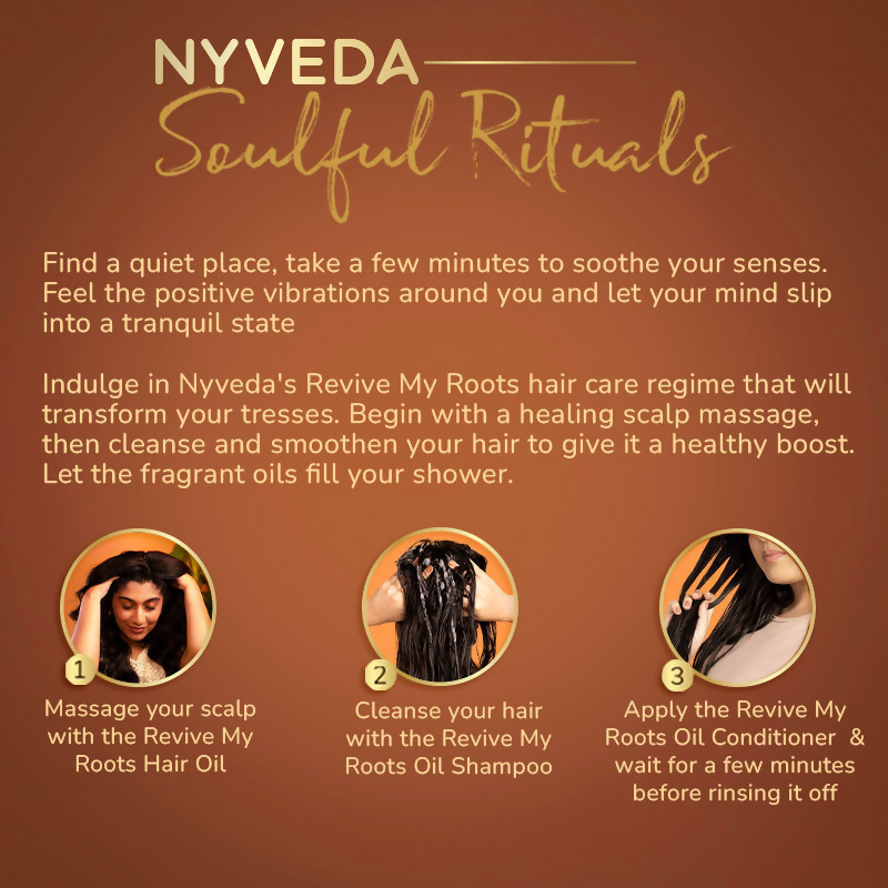 Nyveda Revive My Roots Hair Growth Oil Shampoo | Swadesiicart