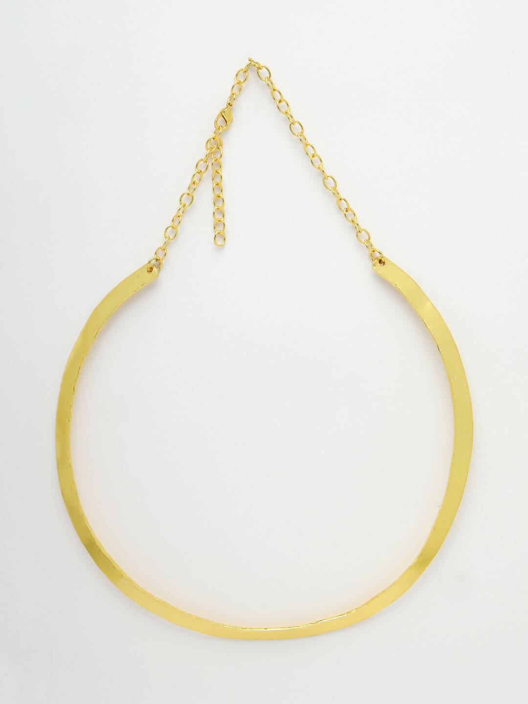 NVR Women Gold-Polished Choker Necklace | Swadesiicart