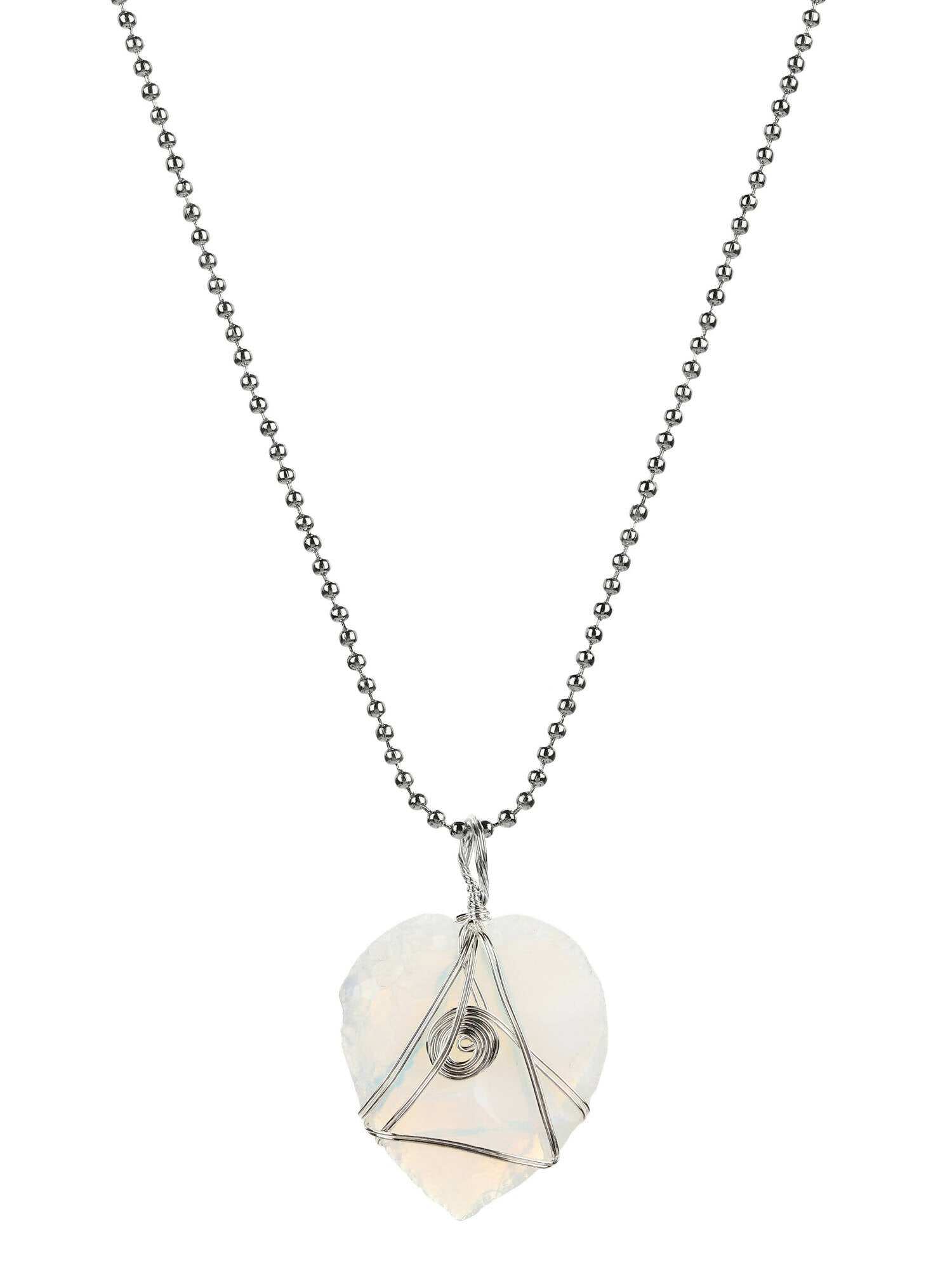 Women's Silver-Toned Blue Silver-Plated Handcrafted Chain - Ruby Raang | Swadesiicart