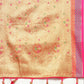 Lorenvalley Fashion Yellow Kanjivaram Silk Woven Design with Zari Weaving Saree - Swadesiicart