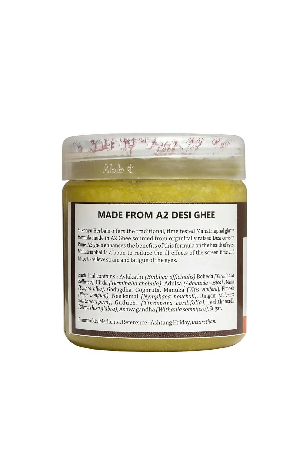 Sukhayu Herbals Mahatriphal Ghrita | Swadesiicart
