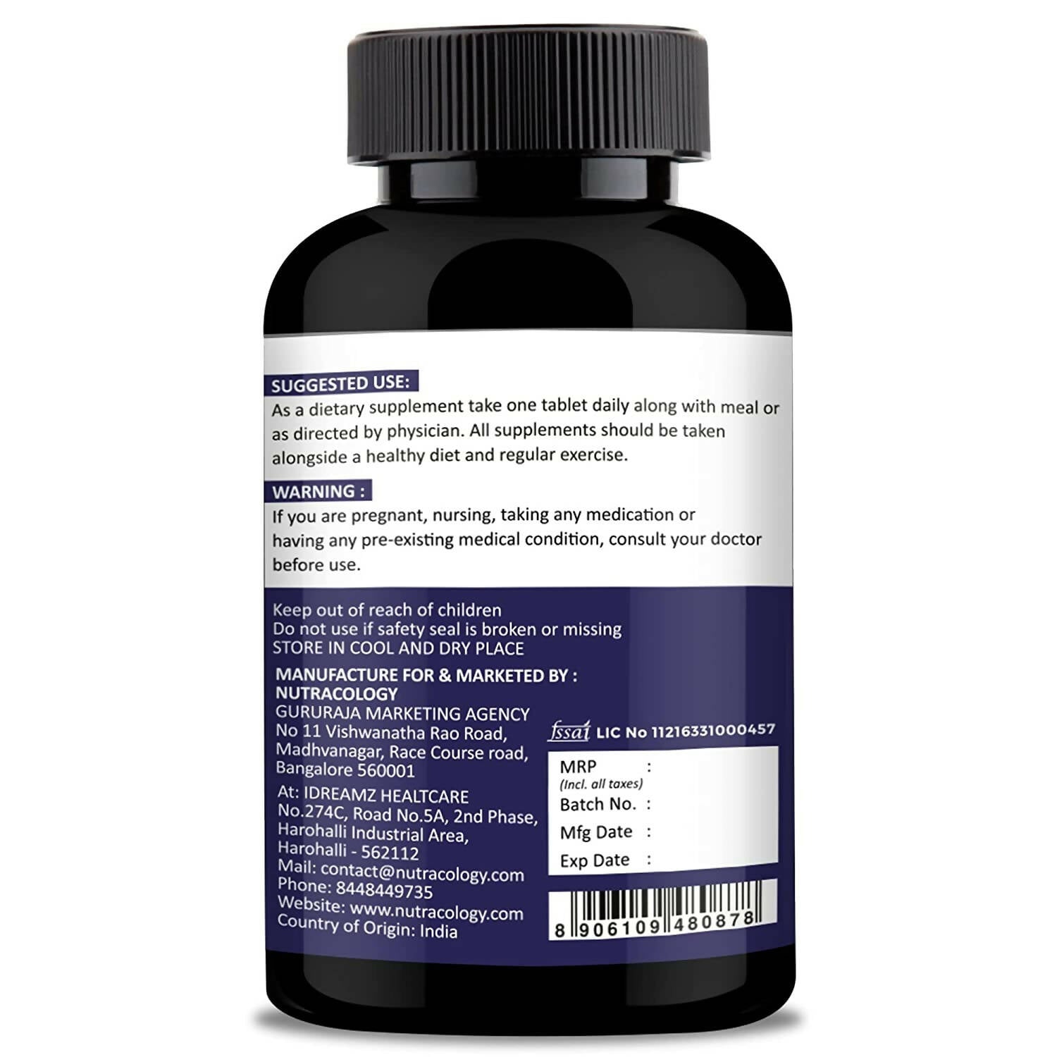 Nutracology Multivitamin for Men for Energy Strength & Stamina Tablets - Swadesiicart