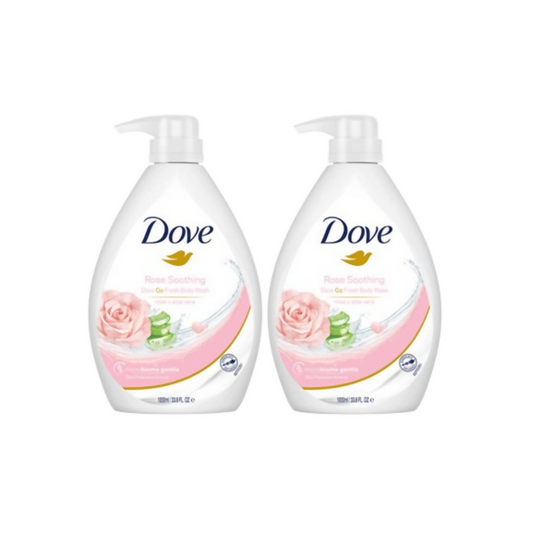 Dove Body Wash- Soothing Rose & Aloe Vera Body - Swadesiicart
