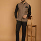 Even Apparels Pure Wool Nehru Jacket - Beige | Swadesiicart