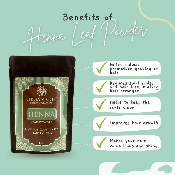 Organicos Henna Hair Color - Swadesiicart