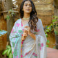 Vishnu Weaves Women's Pink Muga Cotton Woven Butti Saree with Blouse - Swadesiicart