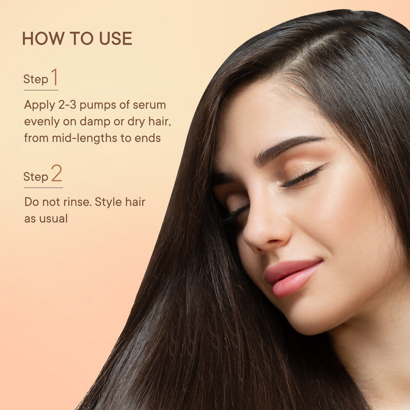 Quench Frizz Control Hair Serum with Quinoa & Ceramides | Swadesiicart