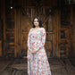 Aayaa Georgette Gown With Heavy Digital Print - Multi Color