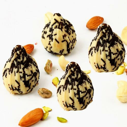 Ghasitaram Kaju Choco Vermicillie Modaks | Swadesiicart