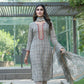 BulBul Fashionista Cotton Grey Kurta Set with Dupatta - Swadesiicart