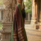 Shree Shyam Fashion Maroon Soft Silk Saree