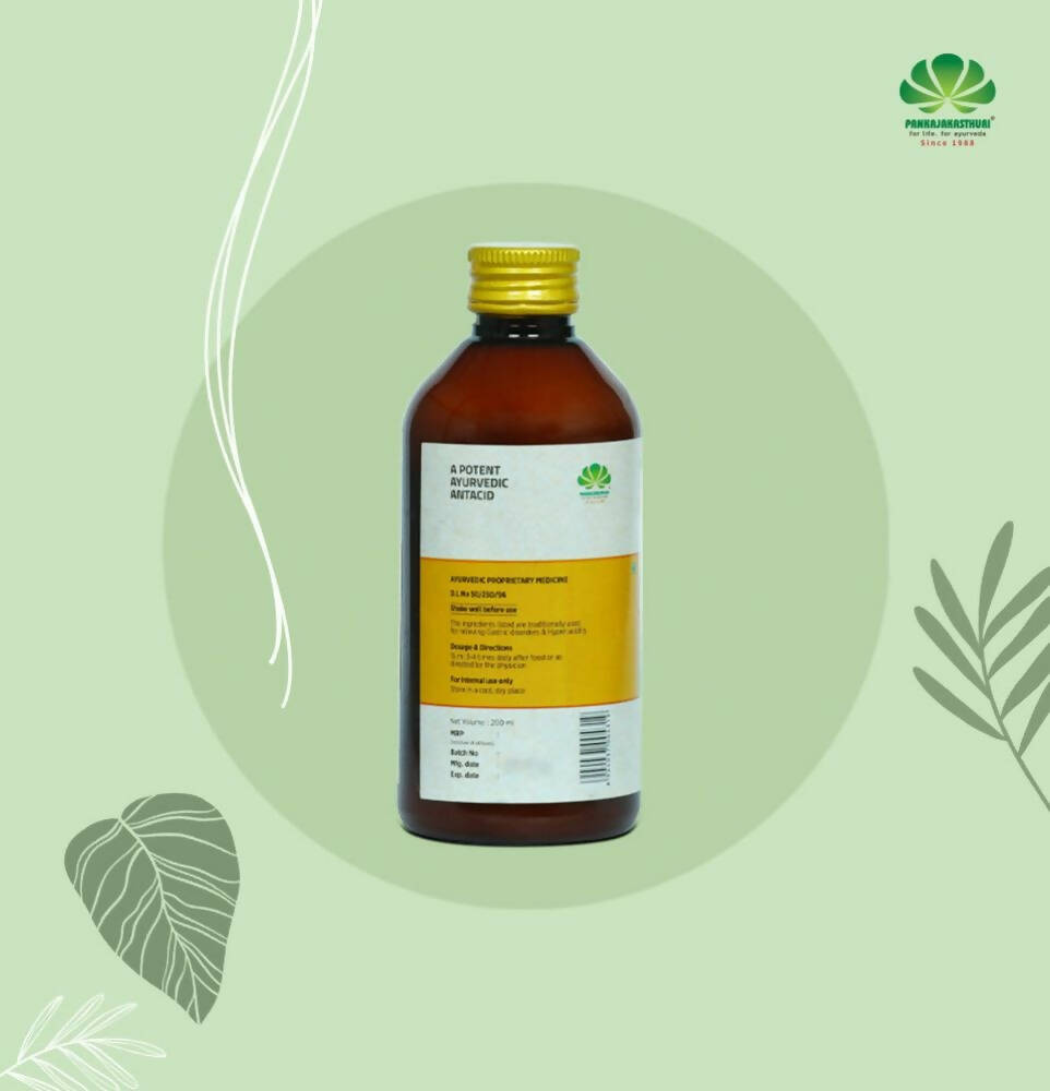Pankajakasthuri Anticid Liquid Ginger - Swadesiicart