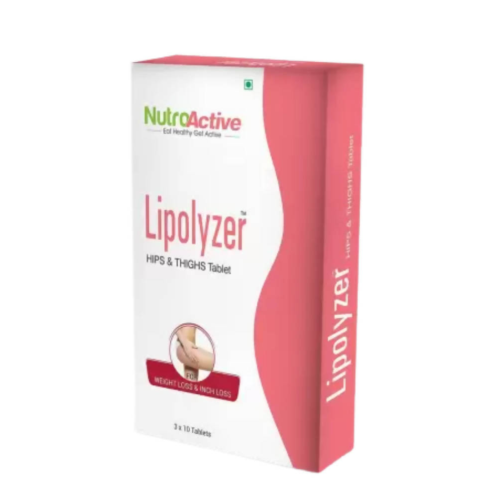 NutroActive Lipolyzer Hips & Thighs Tablets | Swadesiicart