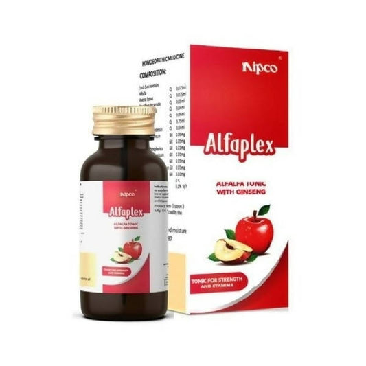 Nipco Homeopathy Alfaplex Alfalfa Tonic With Ginseng | Swadesiicart