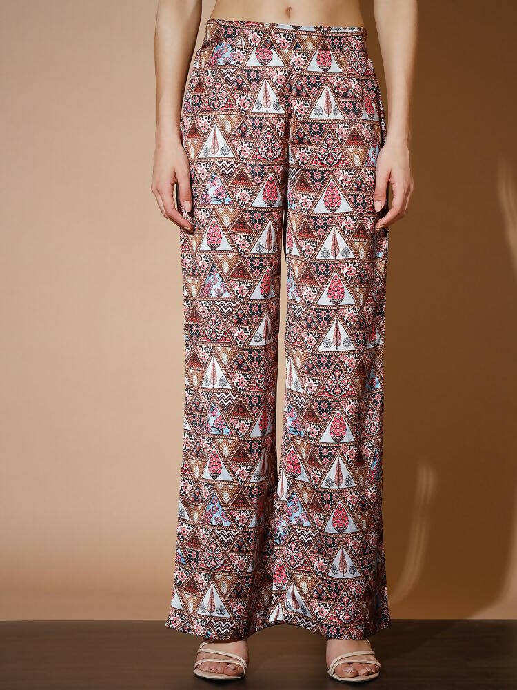 Myshka Women Multi Printed Co-Ords - Swadesiicart