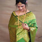 Anouk Ethnic Motifs Woven Design Zari Banarasi Saree | Swadesiicart
