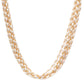 Layered Pearl Neckpiece (Gold) - Ruby Raang | Swadesiicart