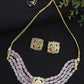 Kundan Choker With Studs - Ruby Raang | Swadesiicart