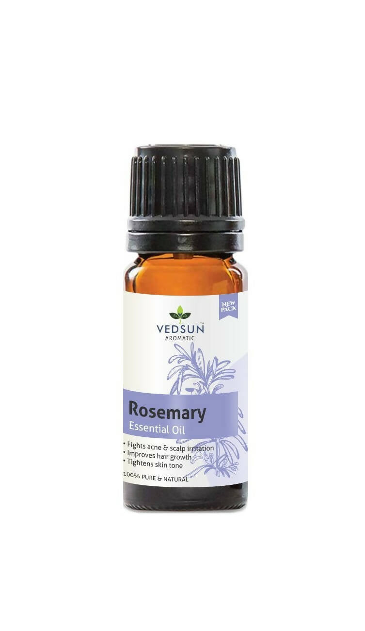 Vedsun Naturals Rosemerry Essential Oil Pure & Organic for Skin and Fragrance - Swadesiicart