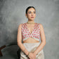 Vishnu Weaves Women's Cream Soft Tussar Silk Printed Saree with Blouse - Swadesiicart