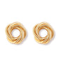 Gold-Polished Alloy Set Of 6 Designer Earrings - The Pari - Swadesiicart