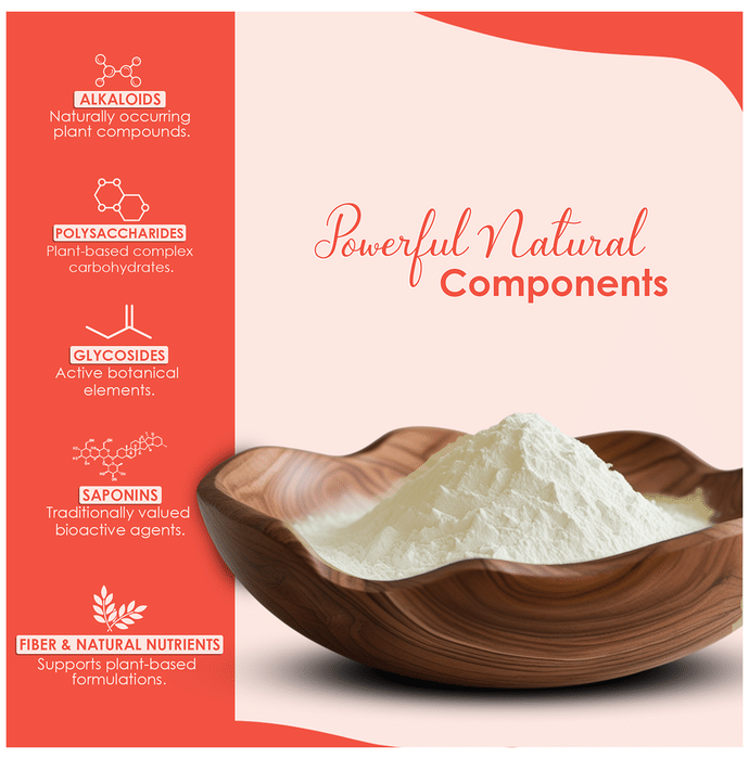 Minature Safed Musli Organic Powder | Swadesiicart